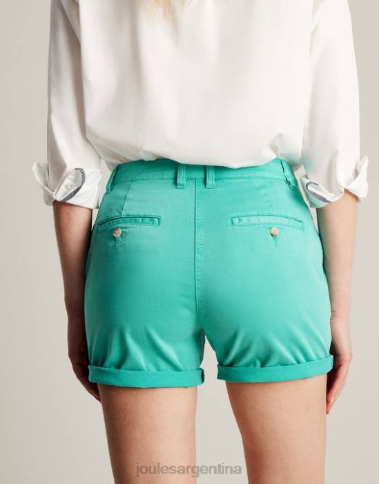 Joules pantalones cortos chinos de longitud media mujer cascada vestir 64BB122