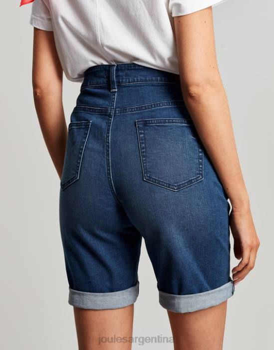 Joules shorts vaqueros largos shirley mujer índigo medio vestir 64BB73
