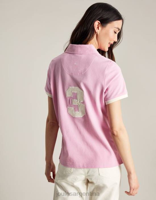 Joules polo de beaufort mujer Rosa claro vestir 64BB72