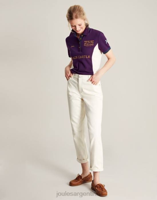 Joules polo de blair mujer baya morada vestir 64BB127