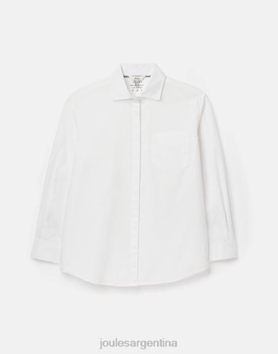 Joules camisa amilla con hombros caídos mujer crema vestir 64BB9