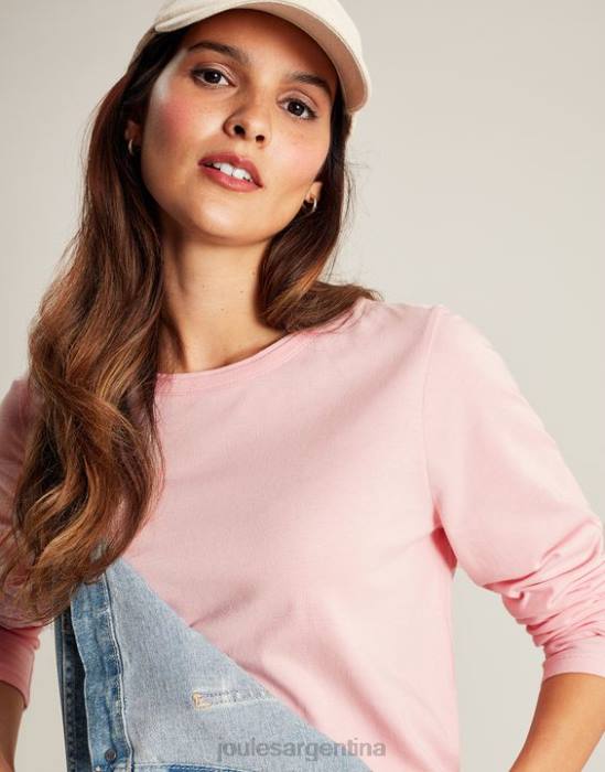 Joules top de manga larga con cuello redondo holly mujer bailarina vestir 64BB40