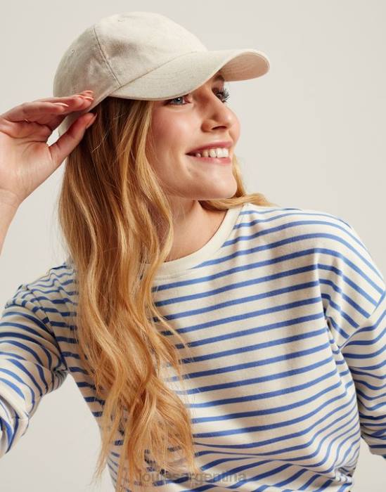 Joules top esther de manga larga con hombros caídos mujer raya azul vestir 64BB34