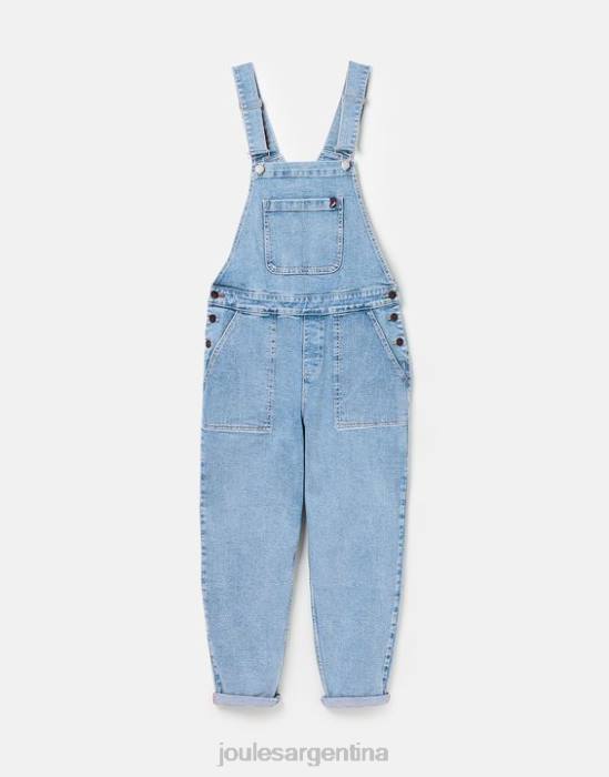 Joules overol de pernera recta rampling mujer índigo claro vestir 64BB61