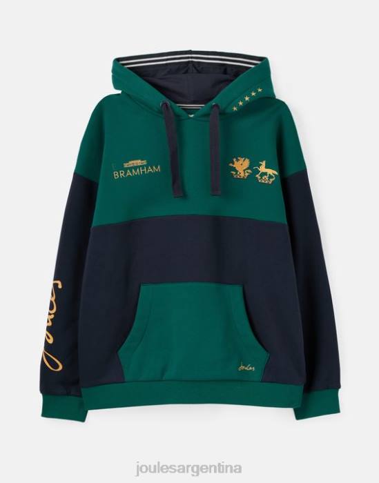 Joules sudadera con capucha bramham unisex mujer Pacífico vestir 64BB68