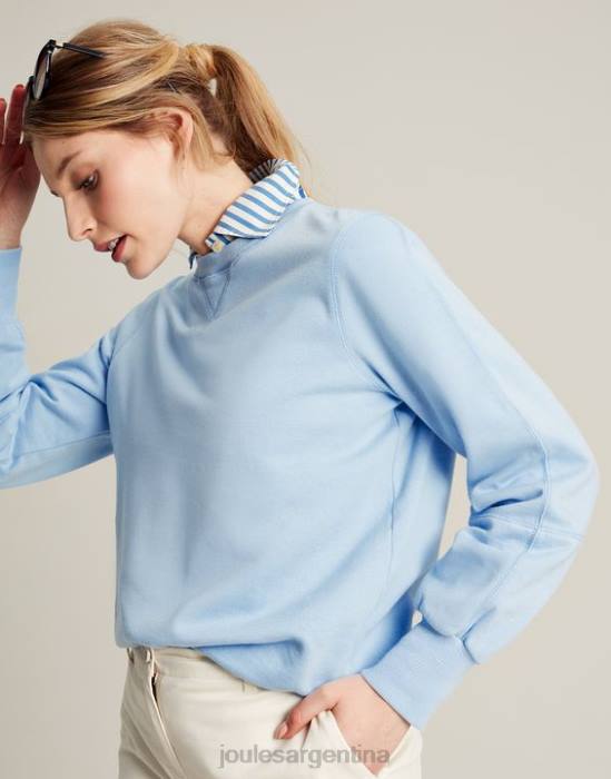 Joules sudadera con cuello redondo amina mujer cielo de yorkshire vestir 64BB21
