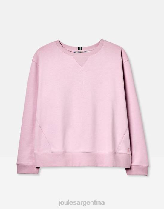 Joules sudadera con cuello redondo monique mujer amanecer rosa vestir 64BB65