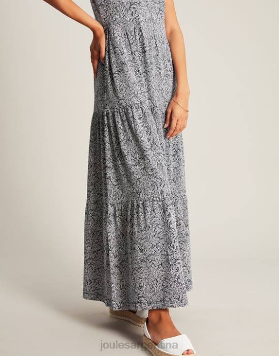 Joules vestido de punto jayne a capas mujer sauce azul oscuro vestir 64BB100
