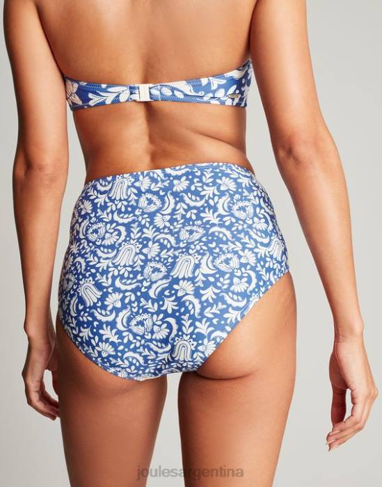 Joules braguitas de bikini jazmín mujer mosaico azul vestir 64BB124