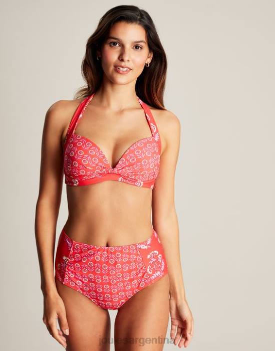 Joules braguitas de bikini jazmín mujer rosa floreciente vestir 64BB105