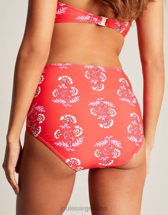 Joules braguitas de bikini jazmín mujer rosa floreciente vestir 64BB105