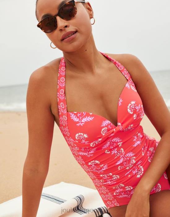 Joules traje de baño jazmín mujer rosa floral vestir 64BB37