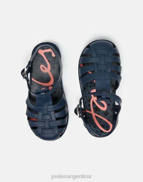 Joules zapato de gelatina viv Niños chaquetón azul marino calzado 64BB334