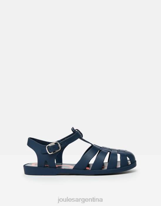 Joules zapato de gelatina viv Niños chaquetón azul marino calzado 64BB334