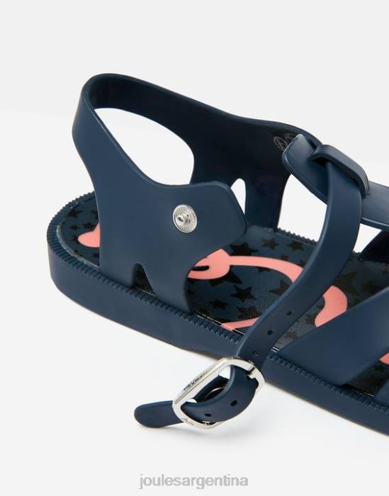 Joules zapato de gelatina viv Niños chaquetón azul marino calzado 64BB334