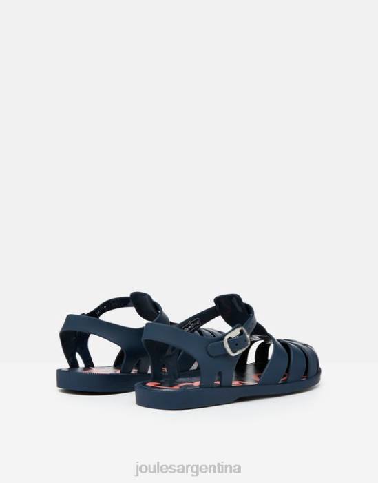 Joules zapato de gelatina viv Niños chaquetón azul marino calzado 64BB334
