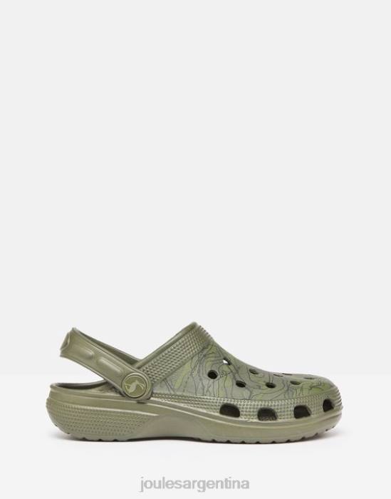 Joules zuecos sin cordones poole Niños camuflaje calzado 64BB391