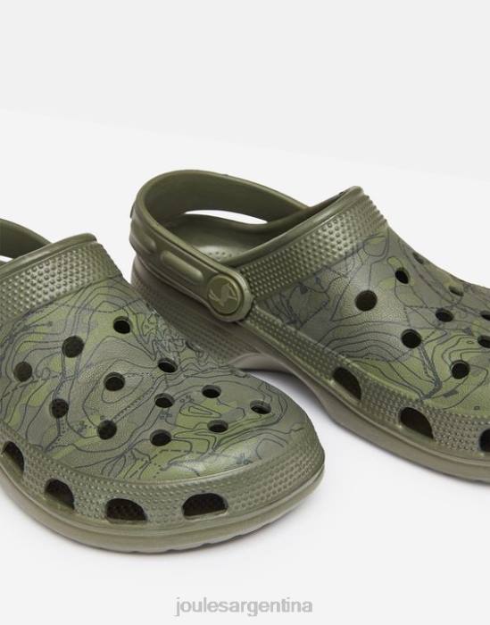 Joules zuecos sin cordones poole Niños camuflaje calzado 64BB391