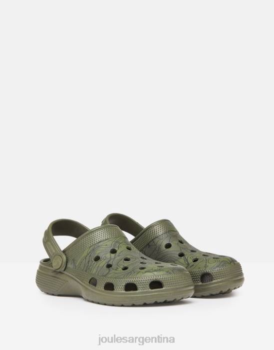 Joules zuecos sin cordones poole Niños camuflaje calzado 64BB391