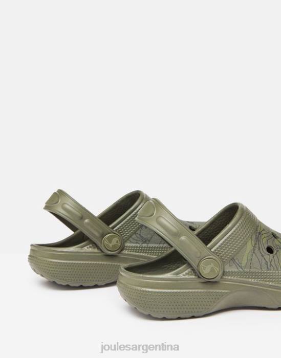 Joules zuecos sin cordones poole Niños camuflaje calzado 64BB391