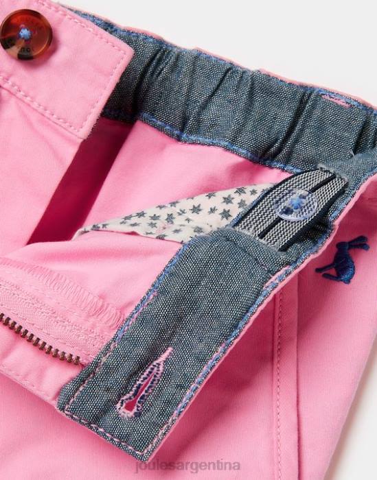 Joules caleb pantalones cortos chinos 2-12 años Niños Rosa claro vestir 64BB328