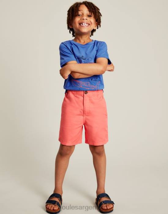 Joules pantalones cortos jake 2-12 años Niños coral blando vestir 64BB384