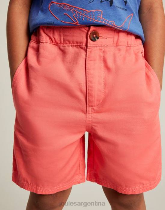 Joules pantalones cortos jake 2-12 años Niños coral blando vestir 64BB384