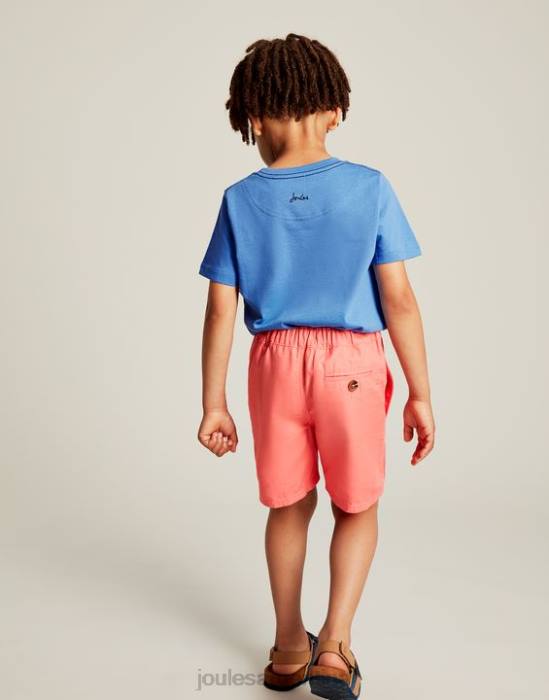 Joules pantalones cortos jake 2-12 años Niños coral blando vestir 64BB384