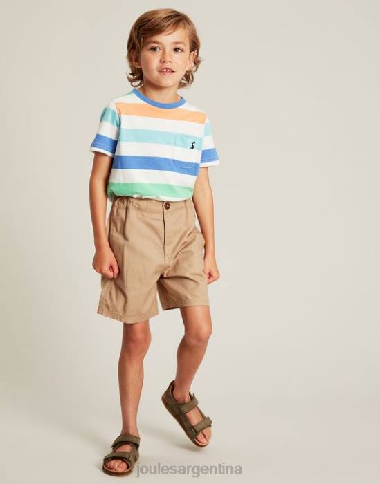Joules pantalones cortos jake 2-12 años Niños marrón claro vestir 64BB383