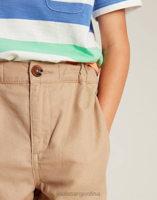 Joules pantalones cortos jake 2-12 años Niños marrón claro vestir 64BB383