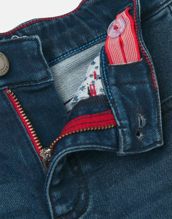 Joules short vaquero brandon jersey 2-12 años Niños azul medio vestir 64BB370