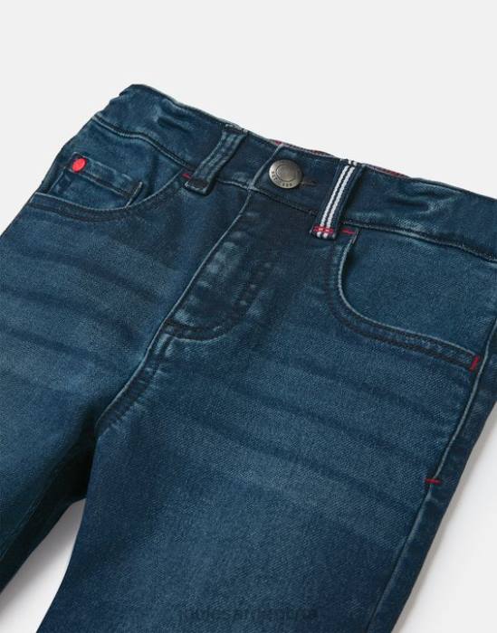 Joules short vaquero brandon jersey 2-12 años Niños azul medio vestir 64BB370