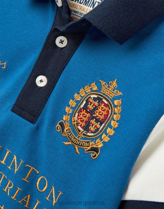 Joules Polo de bádminton unisex para niños de 2 a 12 años. Niños azul vestir 64BB345