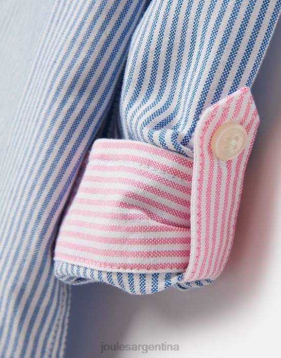 Joules camisa oxford rayas 2-12 años Niños raya azul vestir 64BB348