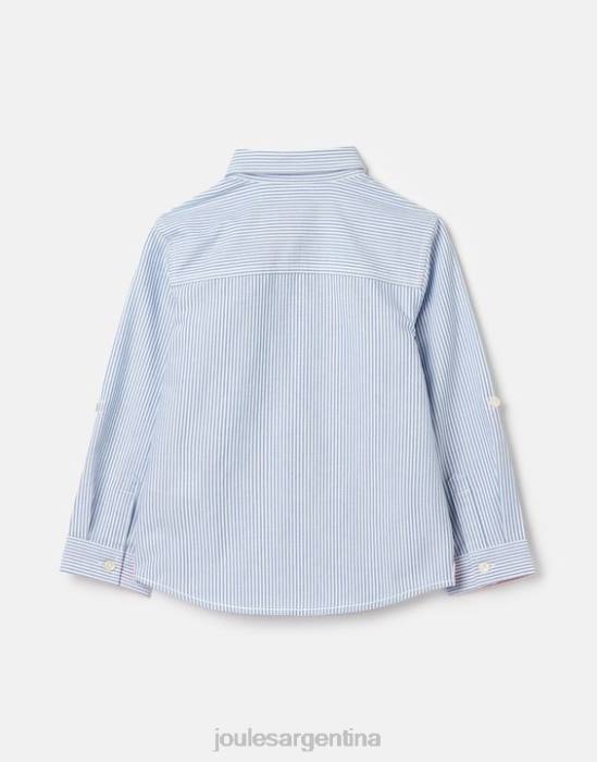 Joules camisa oxford rayas 2-12 años Niños raya azul vestir 64BB348