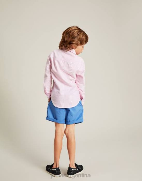 Joules camisa oxford rayas 2-12 años Niños rosa vestir 64BB340