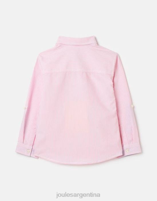 Joules camisa oxford rayas 2-12 años Niños rosa vestir 64BB340