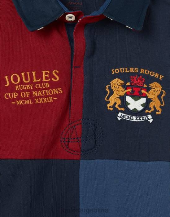 Joules camiseta union rugby 2-12 años Niños marina francesa vestir 64BB374