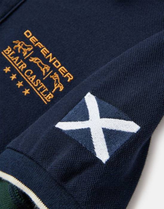 Joules polo blair 2-12 años Niños marina francesa vestir 64BB376