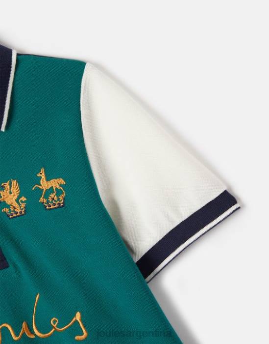 Joules polo bramham unisex infantil 2-12 años Niños Pacífico vestir 64BB84