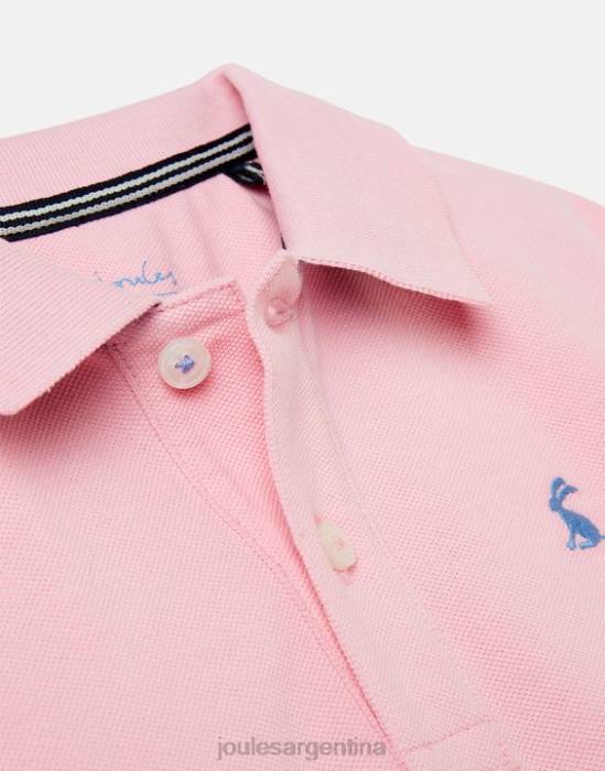 Joules polo woody 2-12 años Niños Rosa claro vestir 64BB378