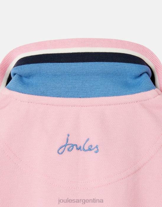 Joules polo woody 2-12 años Niños Rosa claro vestir 64BB378