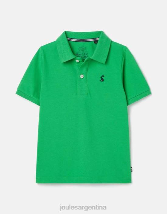 Joules polo woody 2-12 años Niños verde vestir 64BB377