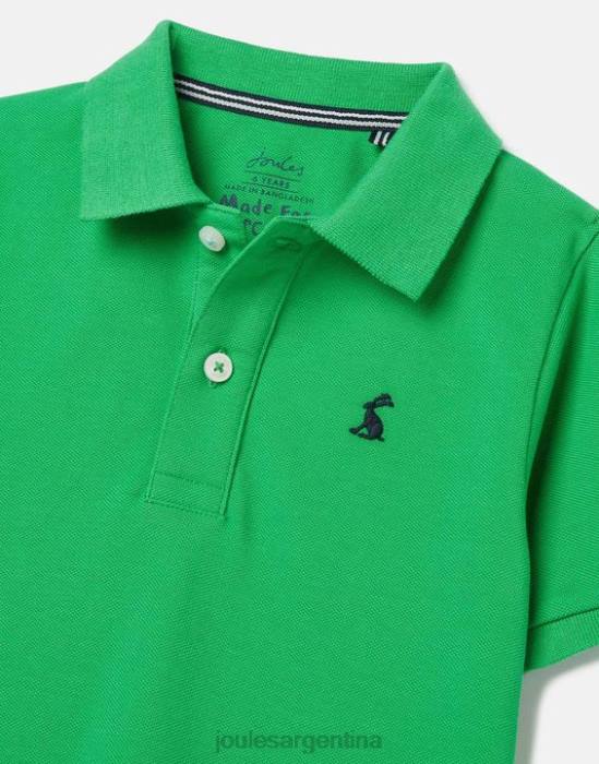 Joules polo woody 2-12 años Niños verde vestir 64BB377