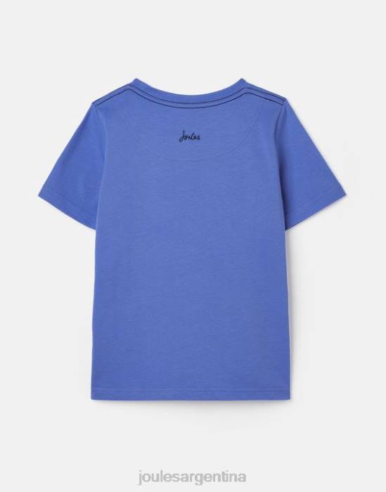 Joules camiseta manga corta ben 2-12 años Niños tiburones azules vestir 64BB353