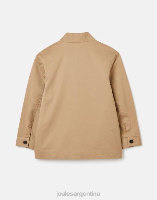 Joules chaqueta harrington 2-12 años Niños marrón claro vestir 64BB336