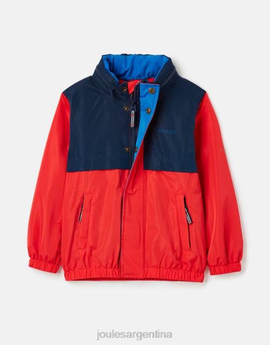 Joules chaqueta impermeable Sailaway 2-12 años Niños rojo marino vestir 64BB346