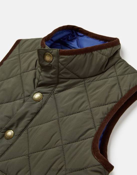 Joules chaleco acolchado bramble diamante 2-12 años Niños verde patrimonio vestir 64BB360