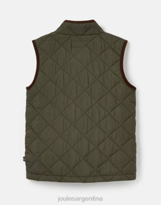 Joules chaleco acolchado bramble diamante 2-12 años Niños verde patrimonio vestir 64BB360