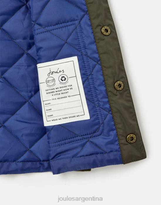 Joules chaleco acolchado bramble diamante 2-12 años Niños verde patrimonio vestir 64BB360
